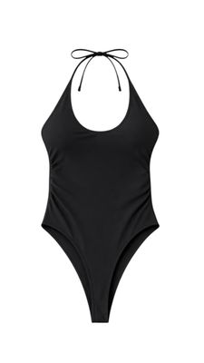 midnight halter one piece