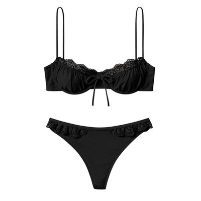 midnight lace bikini