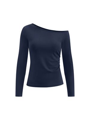 off shoulder long sleeve