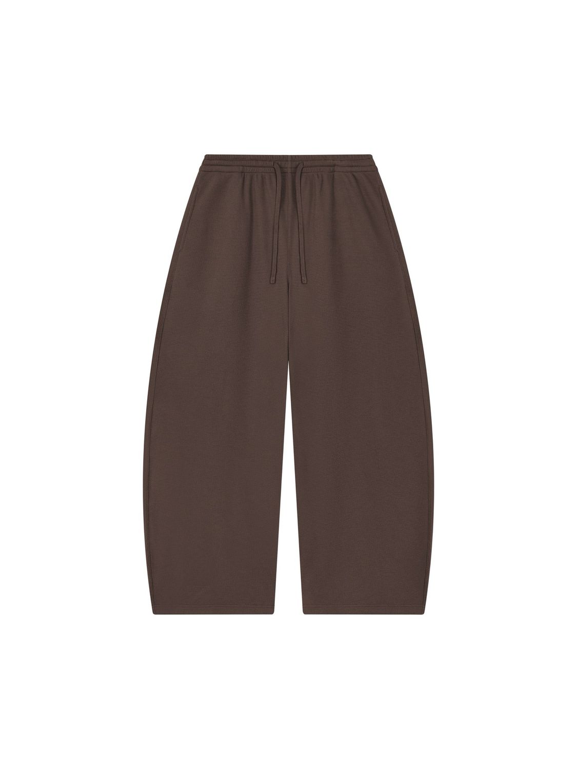 waffle barrel leg pants
