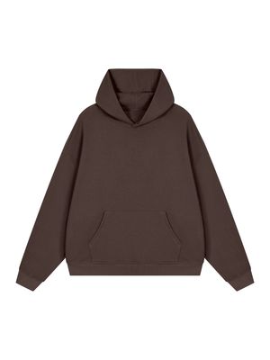 boxy waffle hoodie