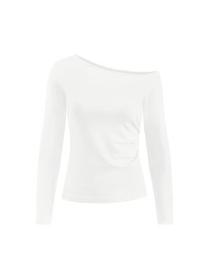 off shoulder long sleeve