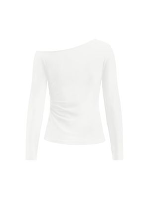 off shoulder long sleeve