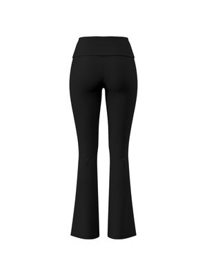 fitted foldover pants