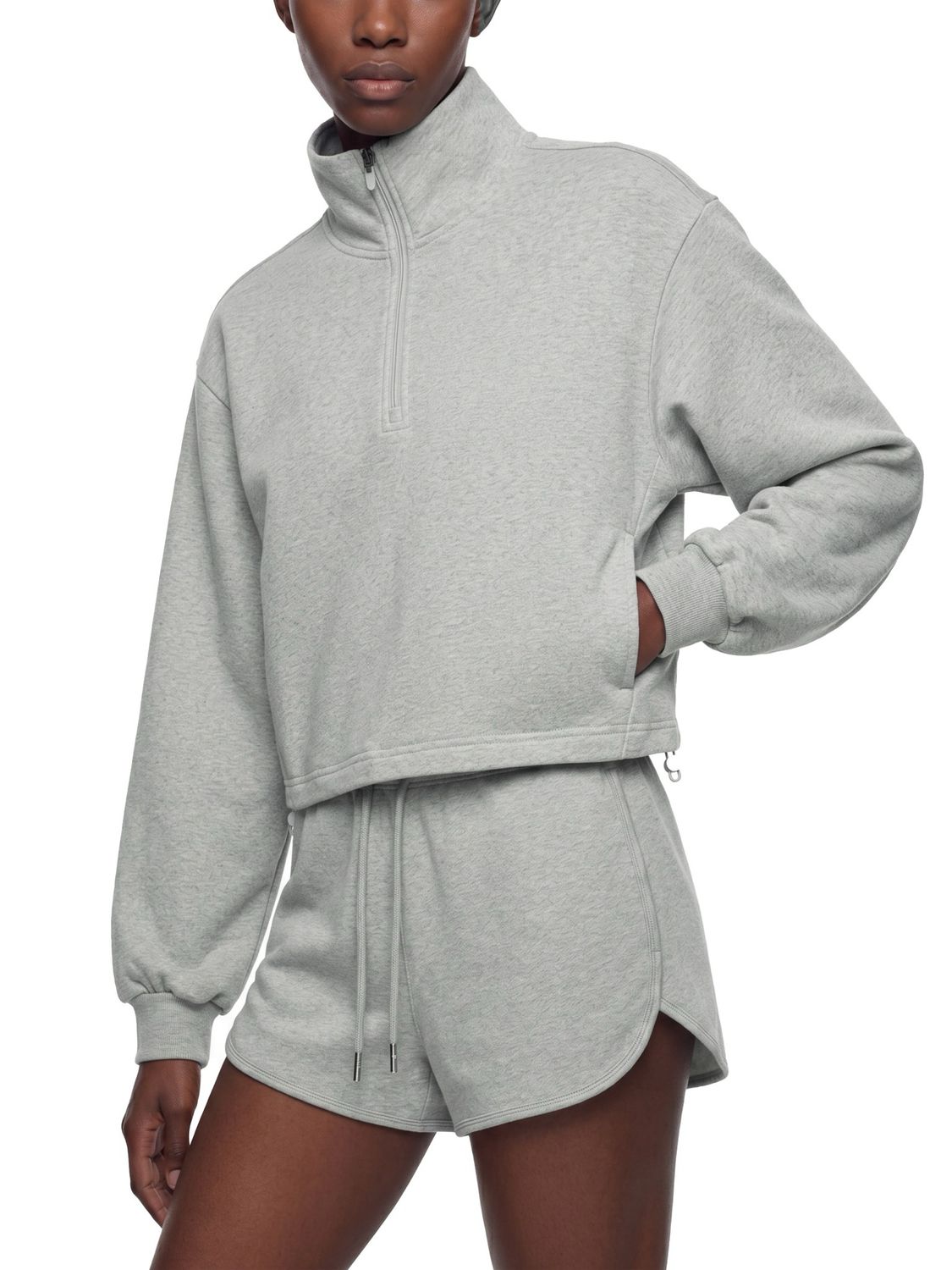 quarter zip lounge set
