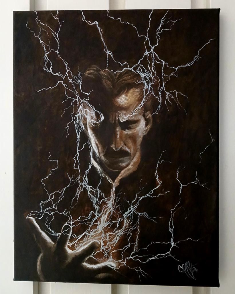 Nikola Tesla, der Magier