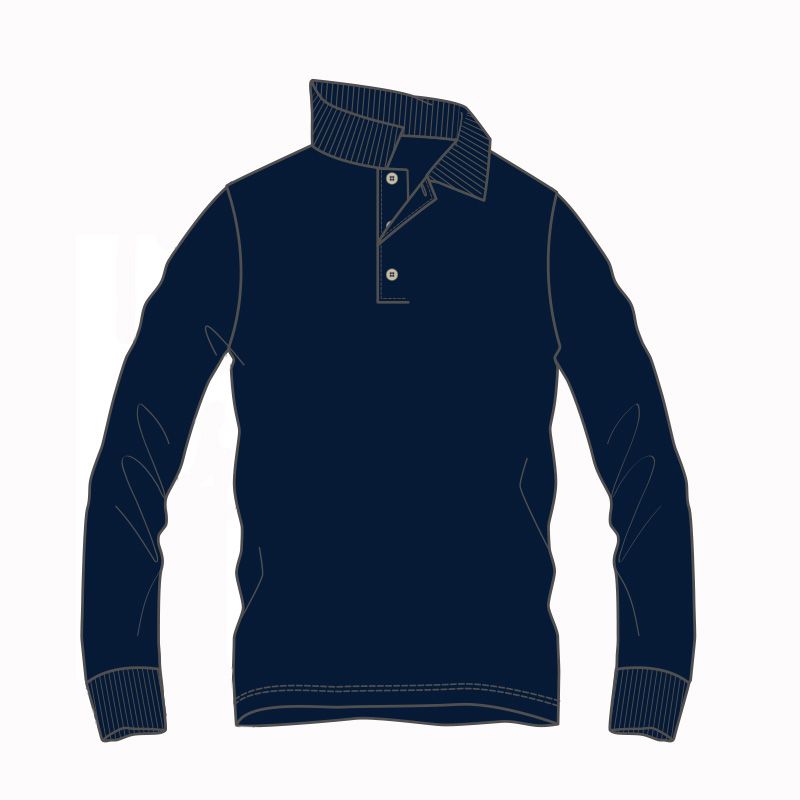 MELBY by Campagnolo | Polo piquet ML | Colore blu