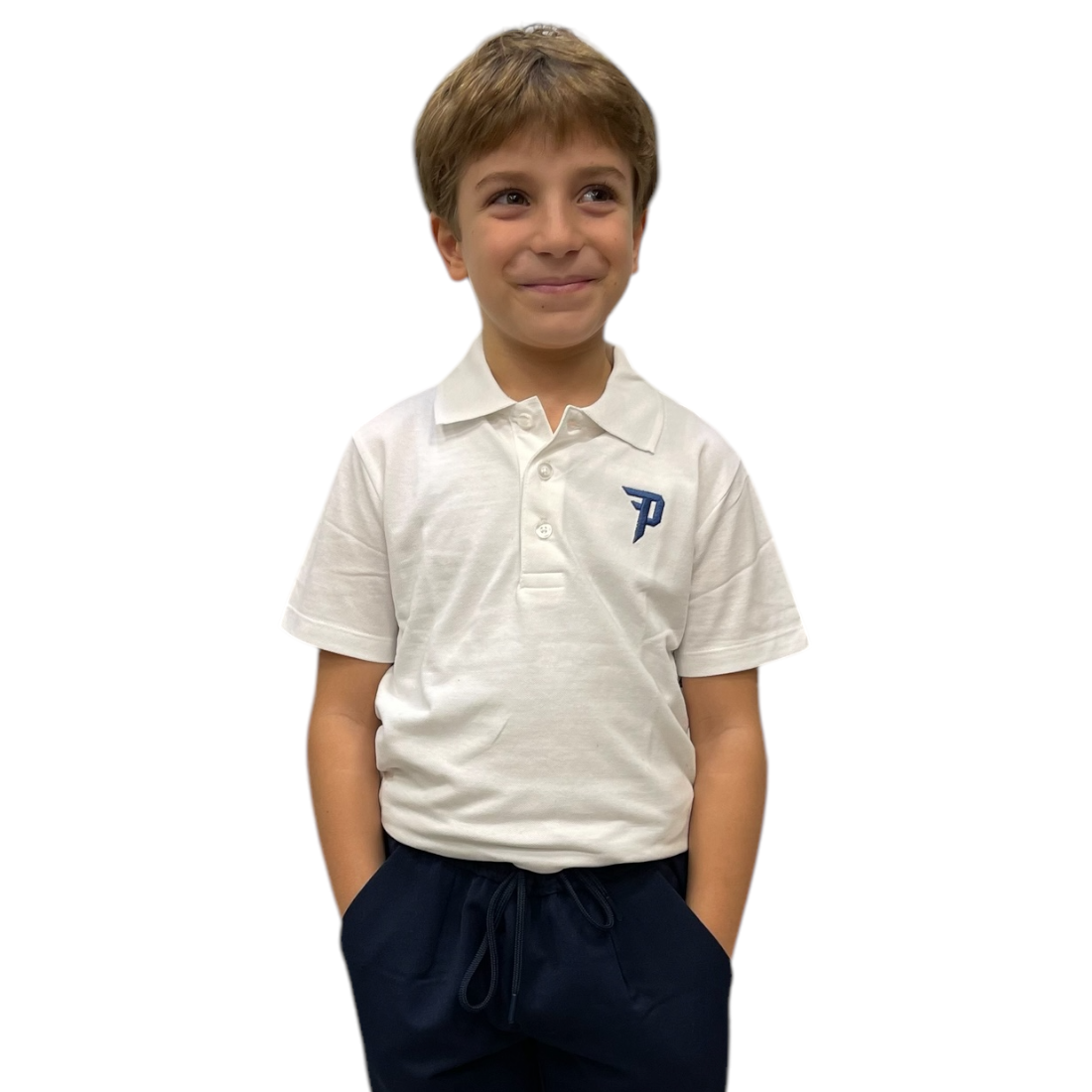 PHOENIX | Polo manica corta cotone piquet | Colore bianco