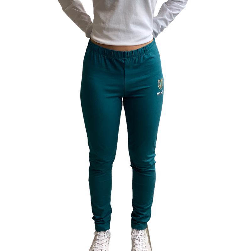 WINS | Leggings bambina/ragazza| Colore ottanio