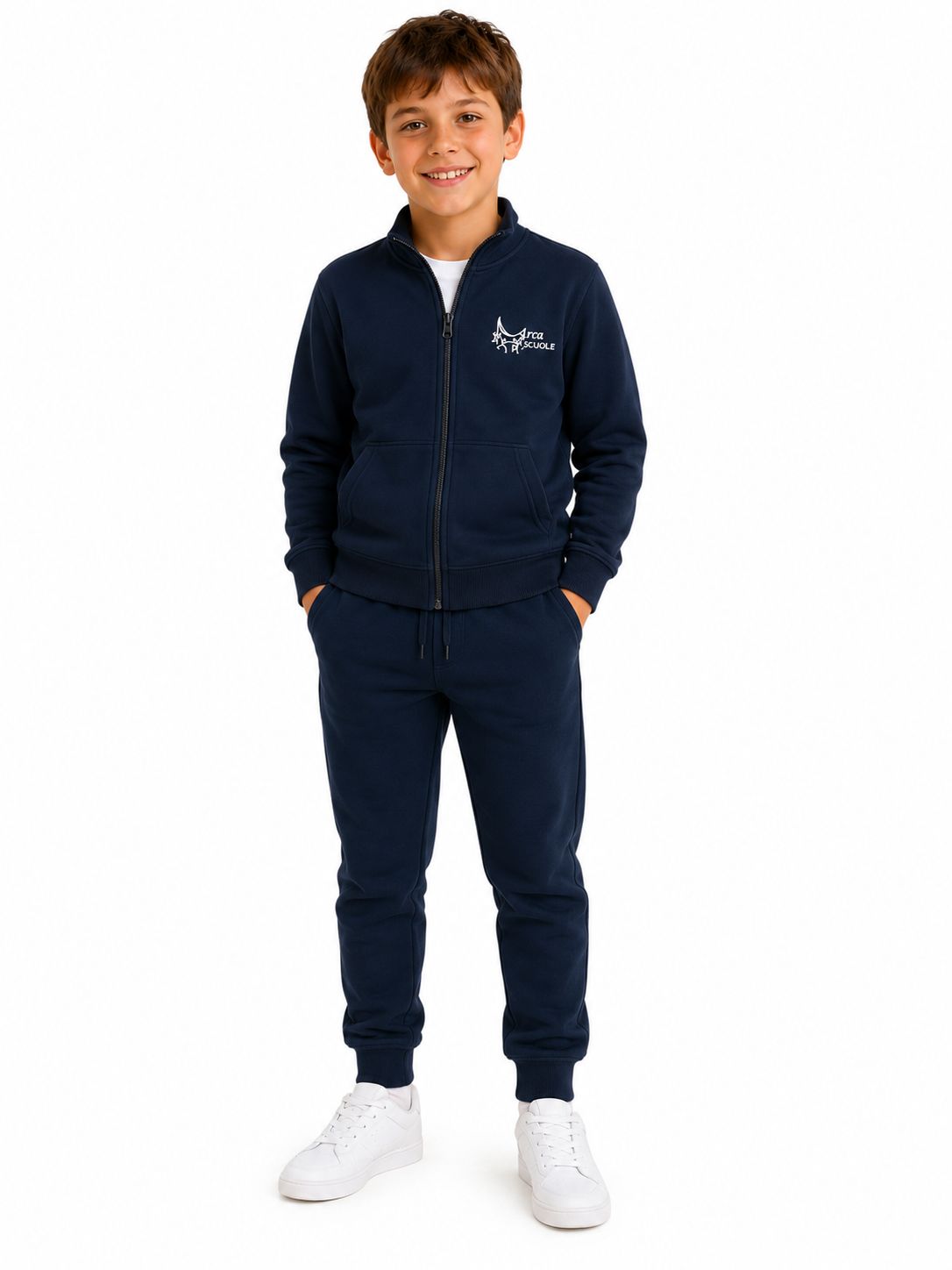 ARCA | Tuta garzata unisex | Colore blu navy