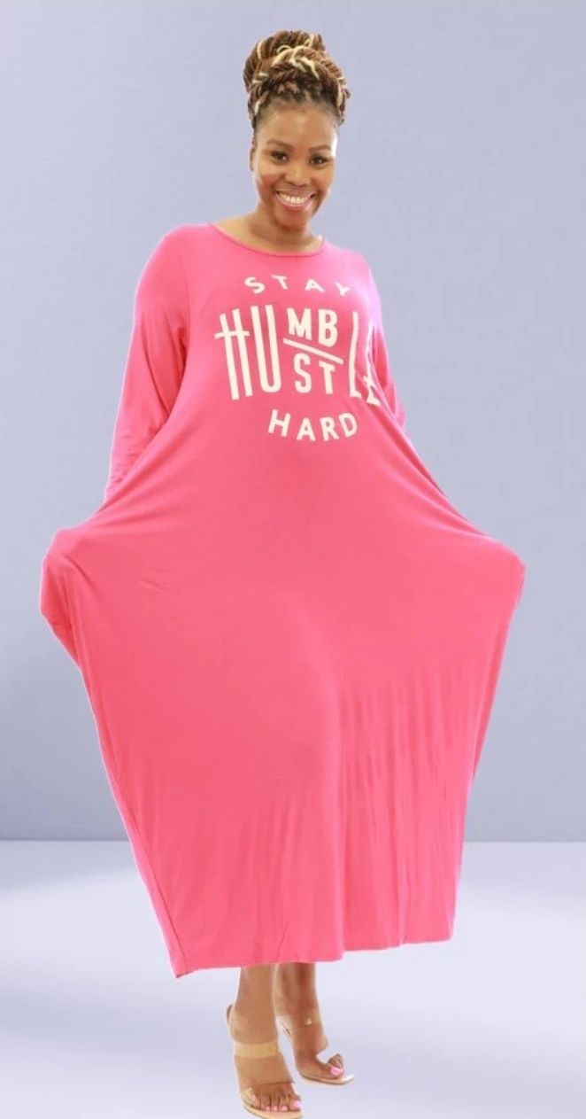Stay Humble Hustle Hard Dress