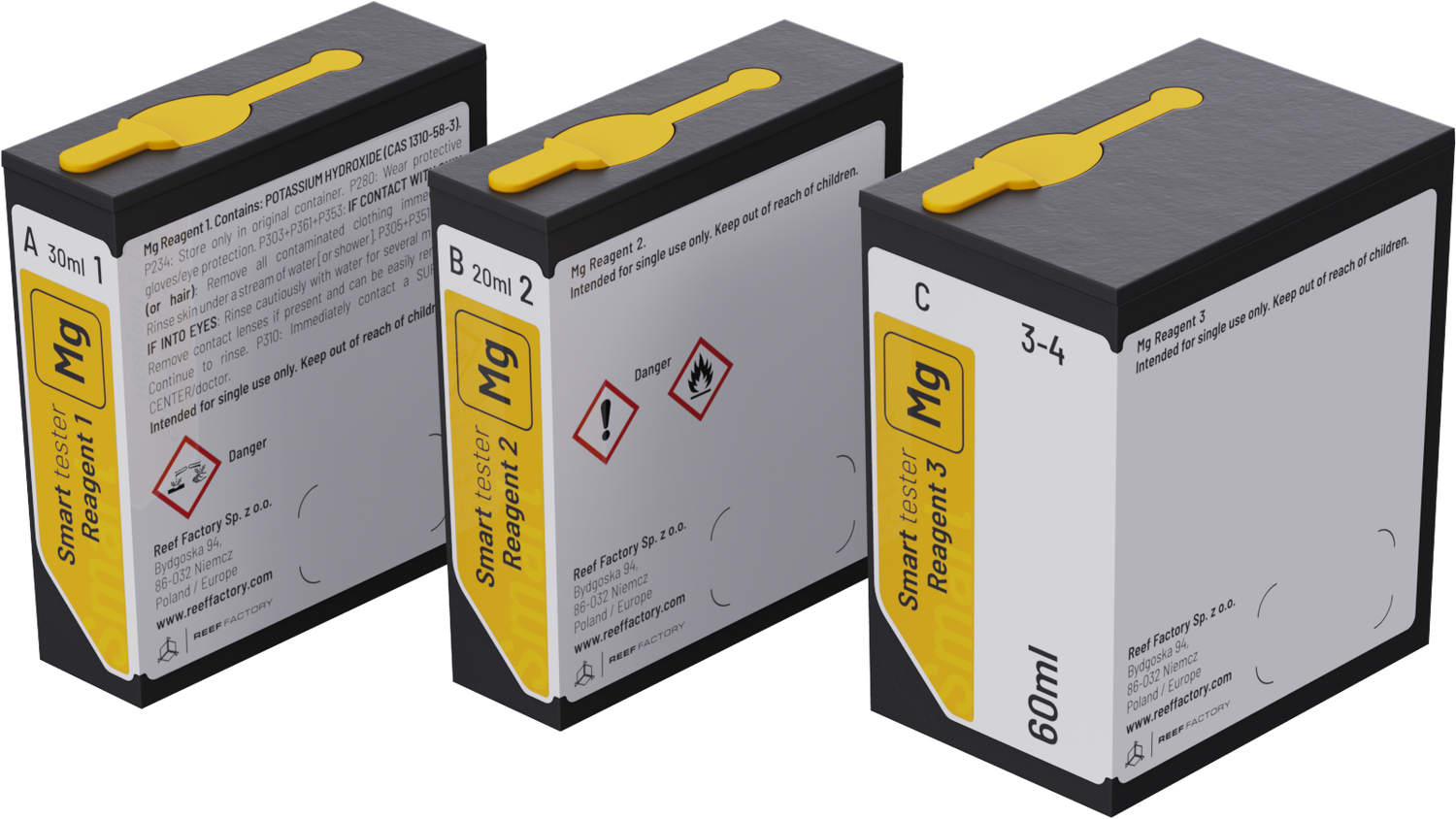 Reef Factory MG Reagent Smart Tester