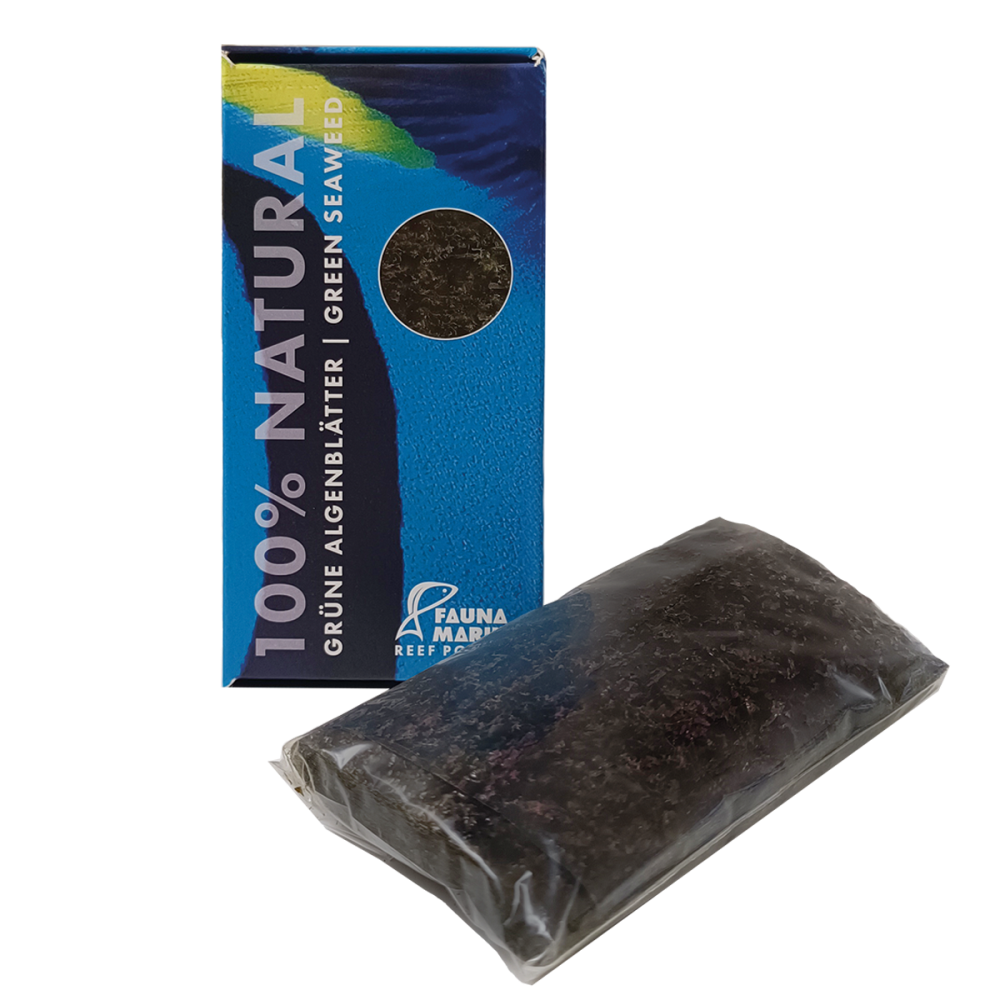 Fauna Marin Grüne Algenblätter / Green Seaweed 100% natural 23g