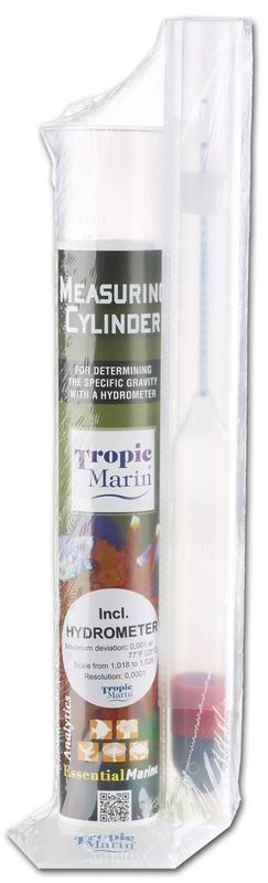 Tropic Marin Messzylinder inkl. Aräometer