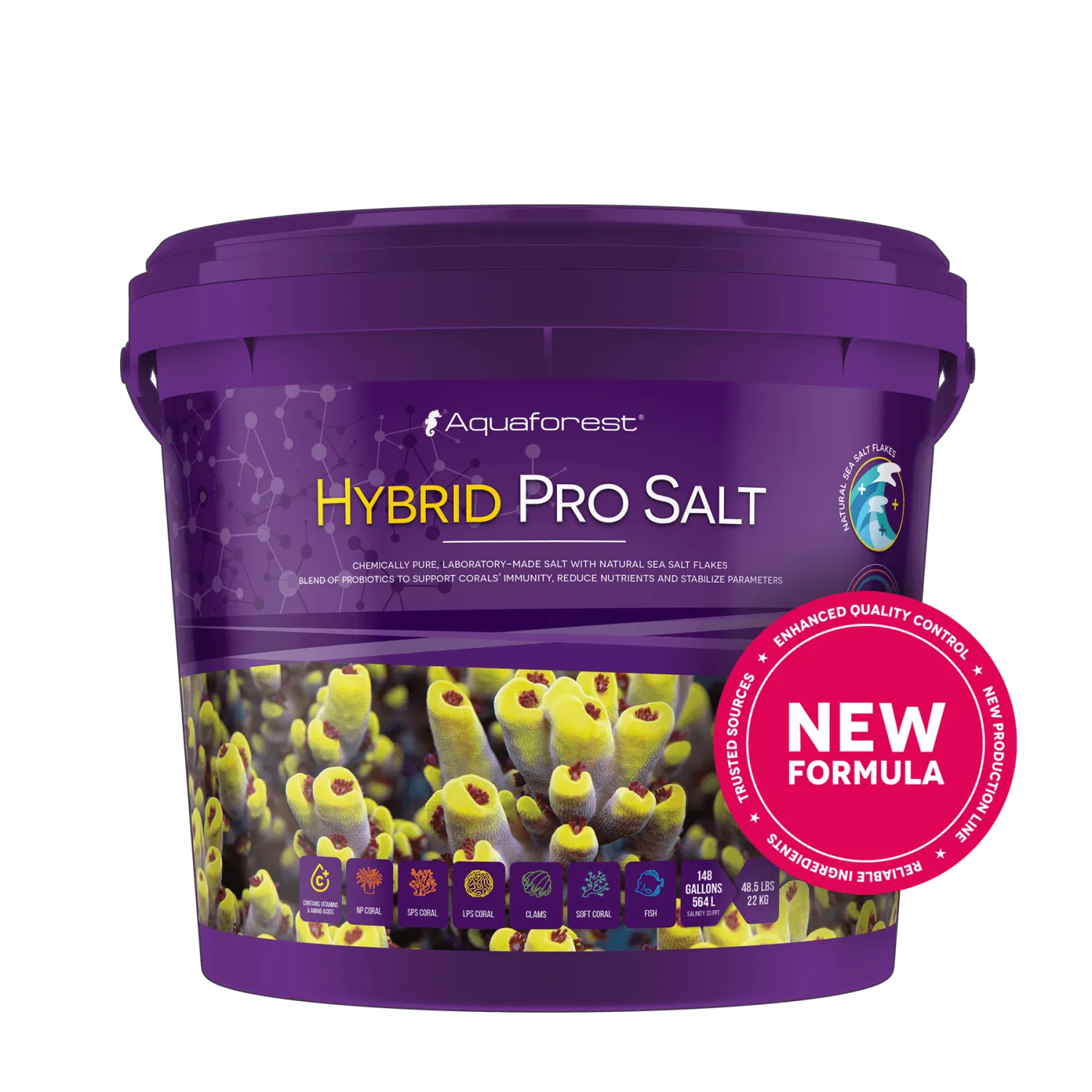 Aquaforest Hybrid Pro Salt Salz 22 kg