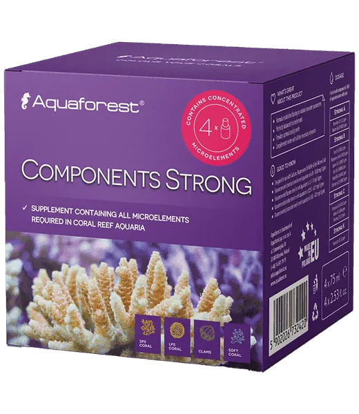 Aquaforest Component Strong 4x 75 ml Aquaforest Component Strong 4x 75 ml