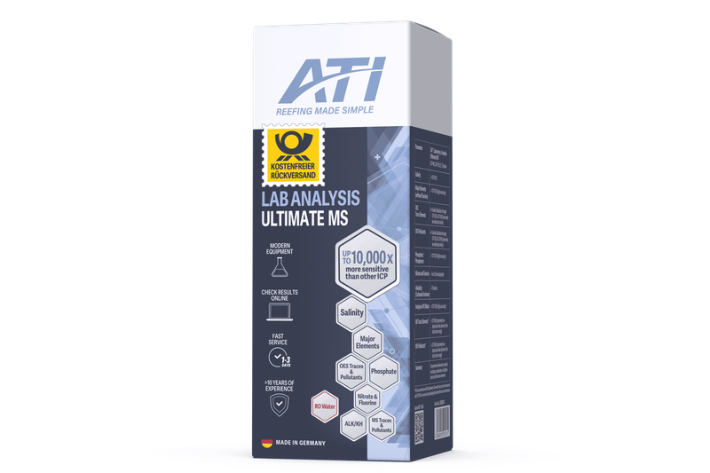 ATI ICP Laboranalyse Ultimate MS inkl. Rückversand DE