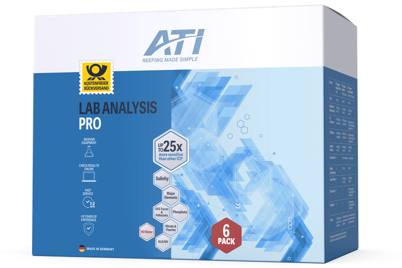 ATI ICP Laboranalyse Pro 6 pack inkl. Rückversand DE