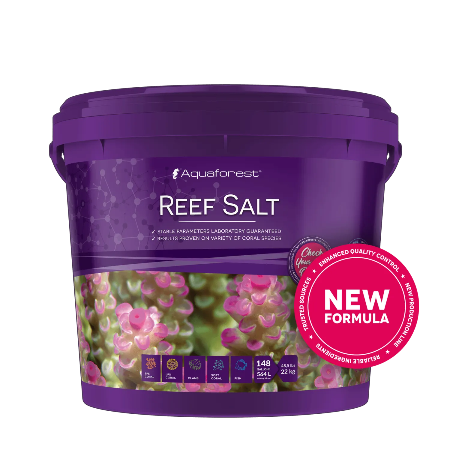 Aquaforest Reef Salt 22 kg Salz Eimer