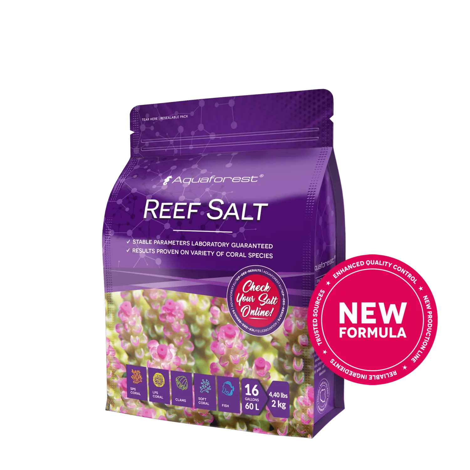 Aquaforest Reef Salt 2 kg Salz Box