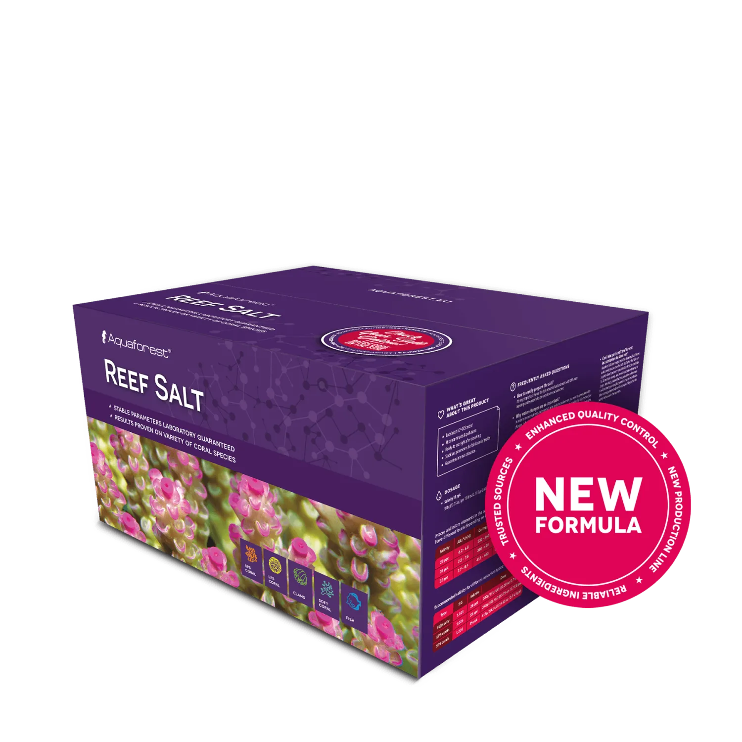 Aquaforest Reef Salt 20 kg Salz Box