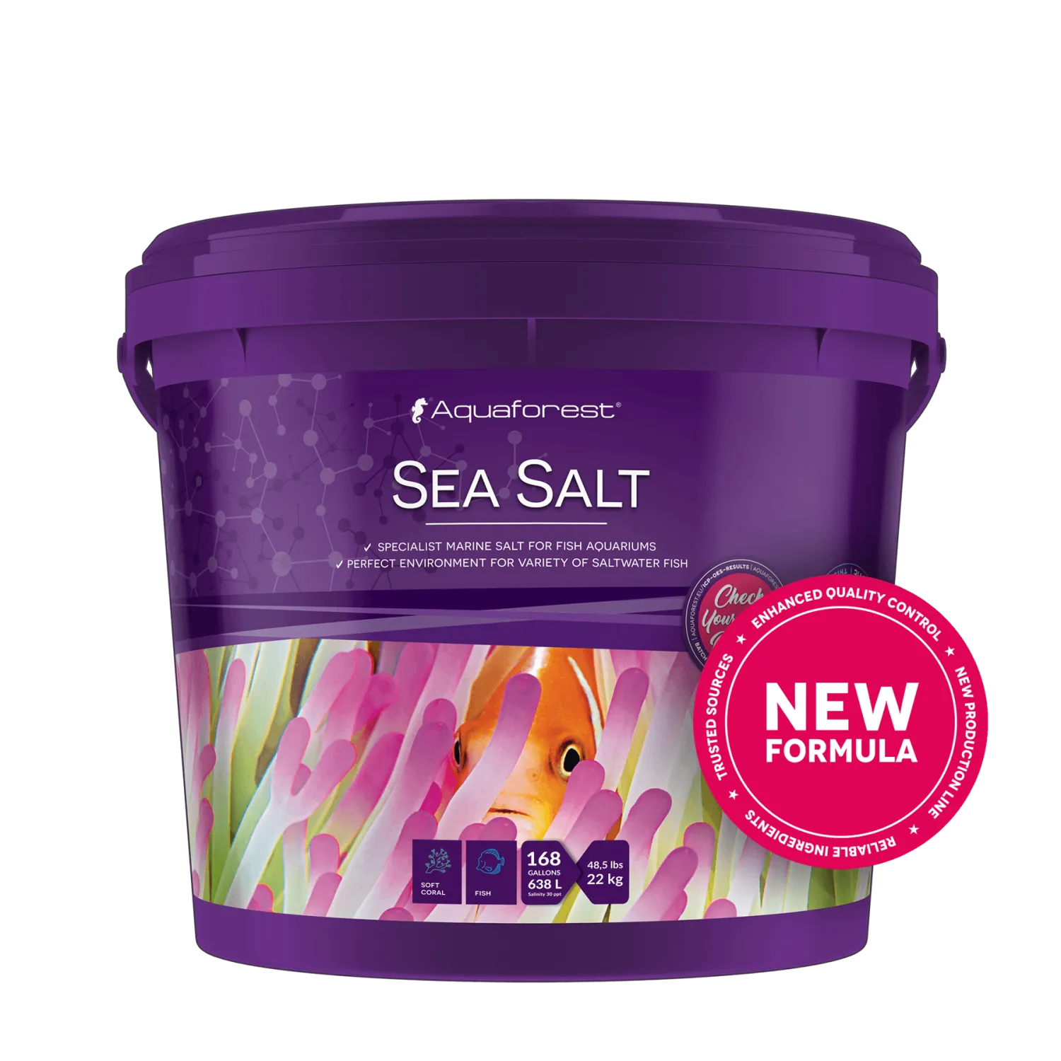 Aquaforest Sea Salt 22 kg Salz Eimer
