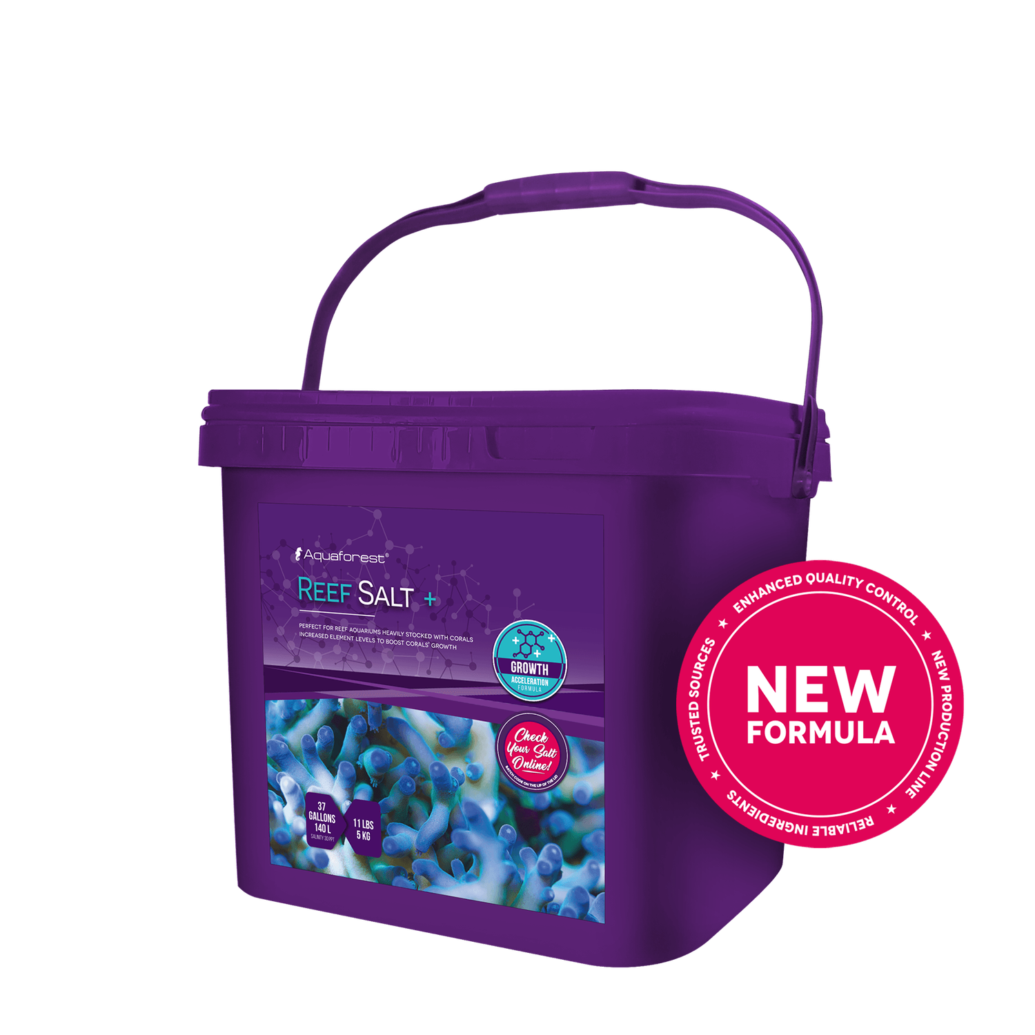 Aquaforest Reef Salt + 5 kg Salz Box