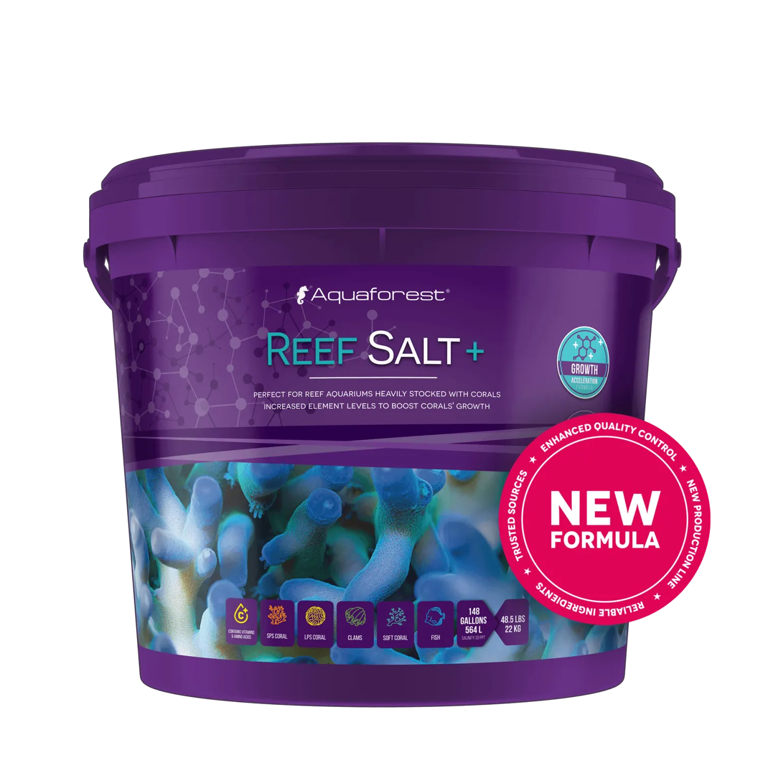 Aquaforest Reef Salt + 22 kg Salz Box