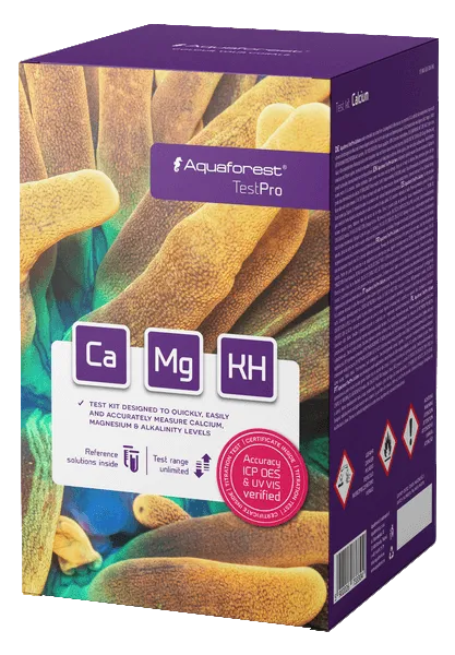 Aquaforest TestPro Pack – KH, Ca und Mg Aquaforest Phosphate Test Kit
