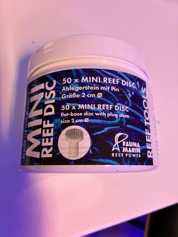 Fauna Marin MINI Reef Disc 50 Stück 2cm