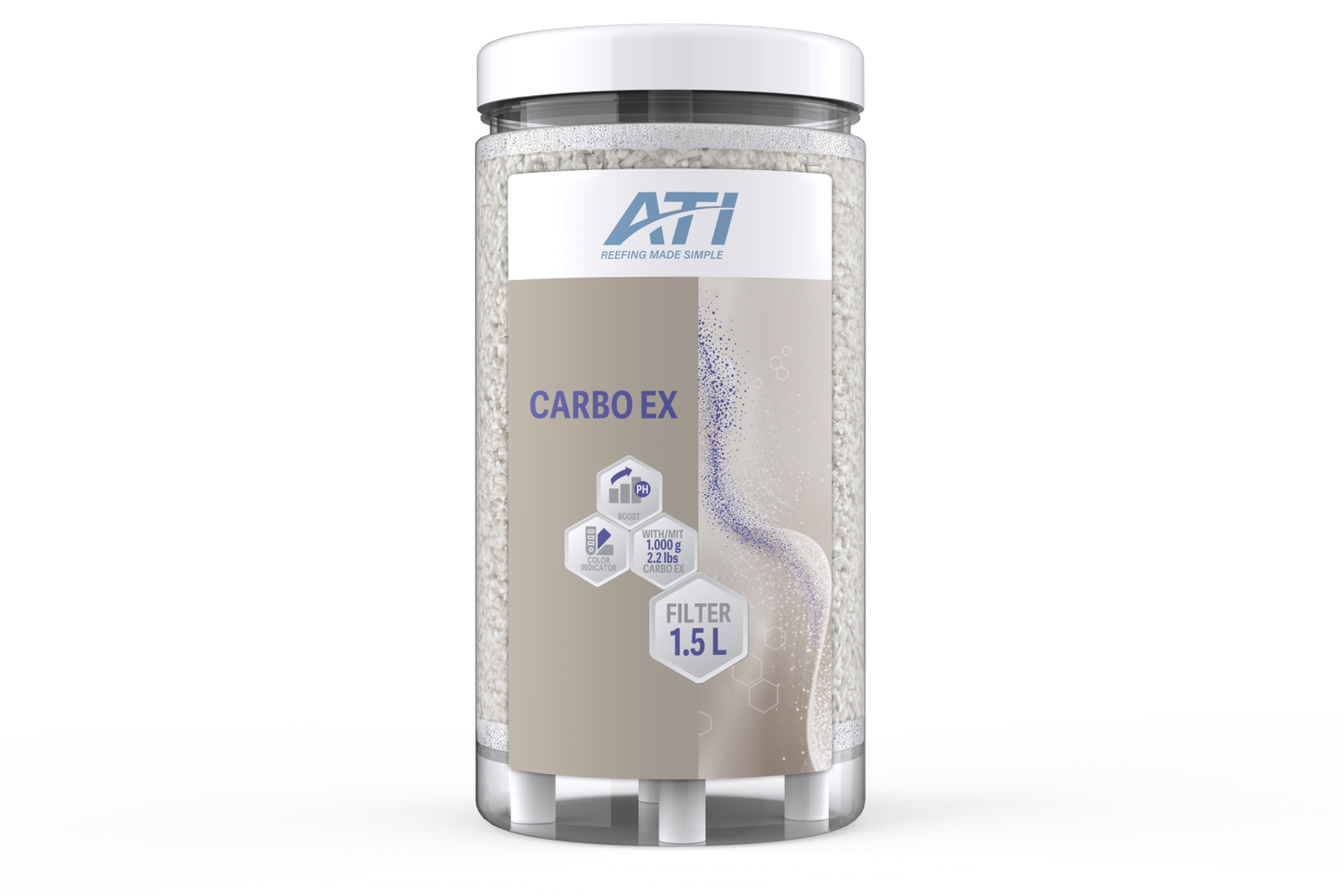 ATI Carbo Ex Filter 1,5 Liter - Inkl. 1.000 g Granulat