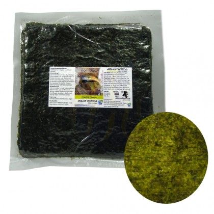 Aqua Biotica nori food 50 Blatt Nyos Aqua Biotica nori food 50 Blatt