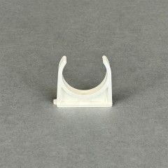 PVC Weiß Rohrklemme 40mm