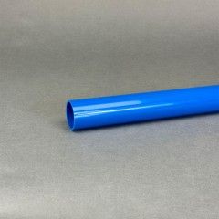 PVC Rohr blau 25mm 1m
