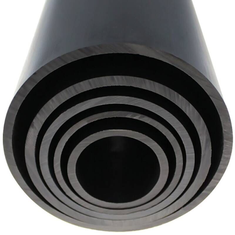 PVC Rohr grau 25 mm 100cm