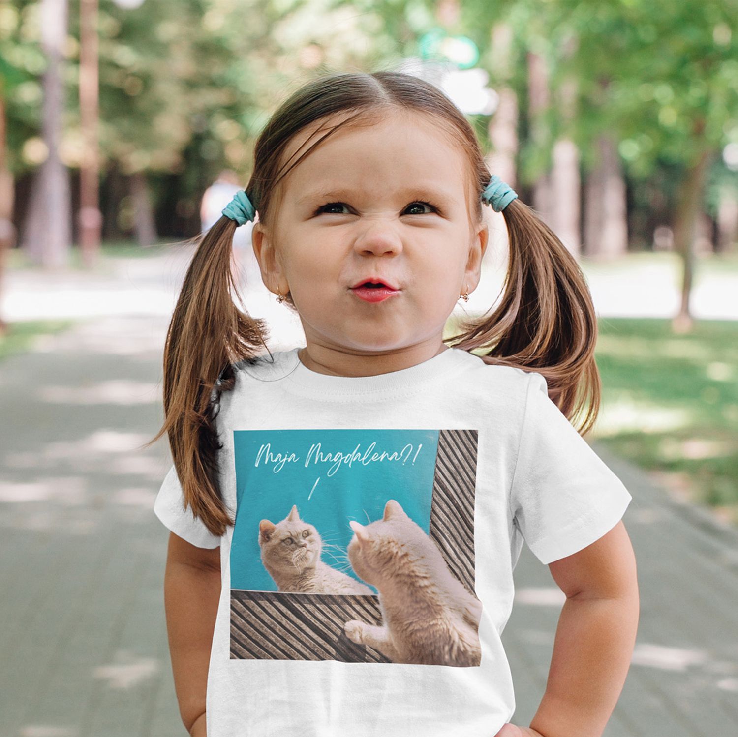 T-Shirt med billede