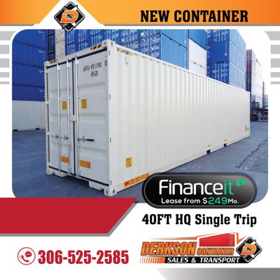 New Single Strip 40&#39; HQ Container