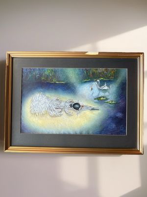 Whispers by the Water: Swan Reflections (1977)