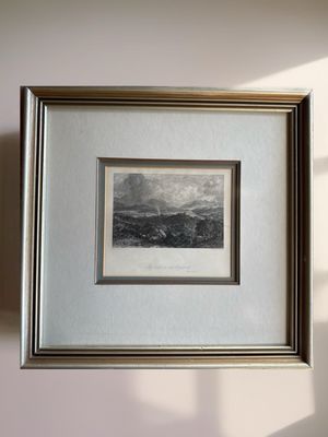 &quot;My Heart’s in the Highlands&quot; Etching by William Forrest (Framed)