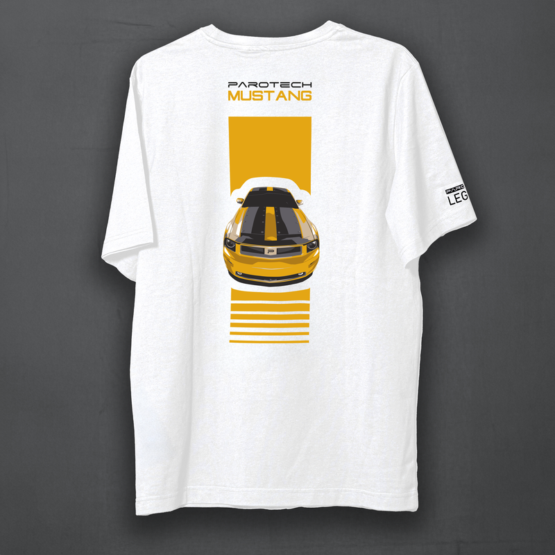T-SHIRT MUSTANG - BLANC