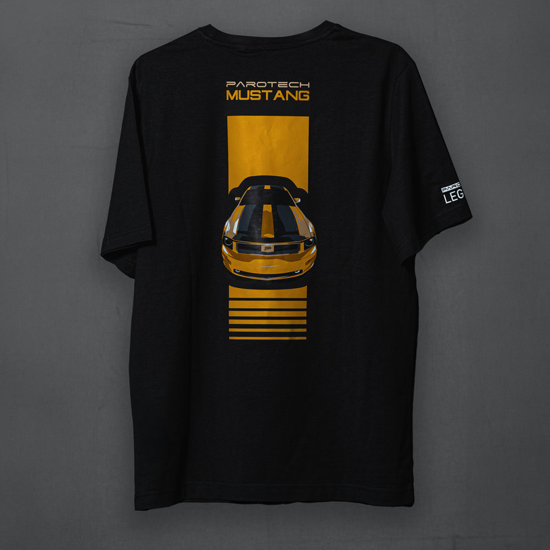 T-SHIRT MUSTANG - NOIR