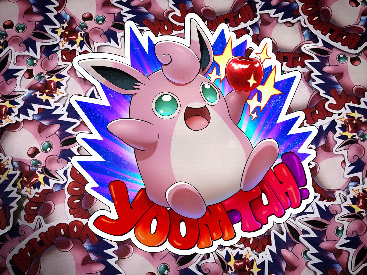 PMD Wigglytuff Sticker