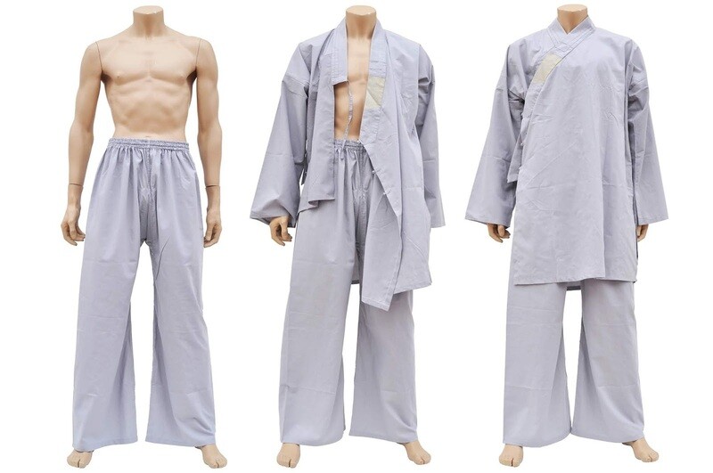 Shaolin Gray Uniform