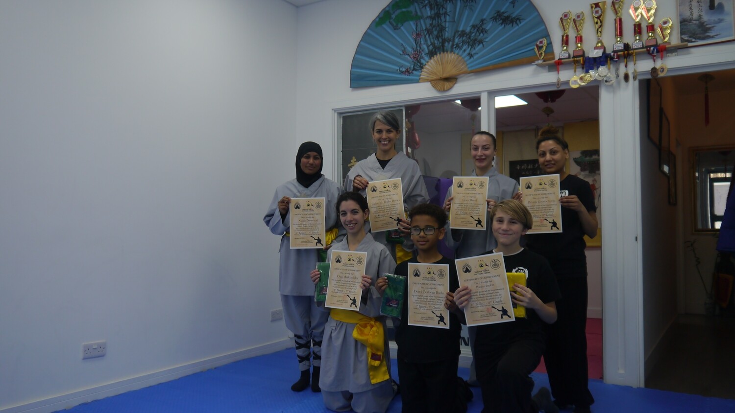 GRADING - 5th Grade to 2nd Grade - 1st Blue sash to 2nd Brown - £40.00 GRADING - 5th Grade to 2nd Grade - 1st Blue sash to 2nd Brown - £40.00