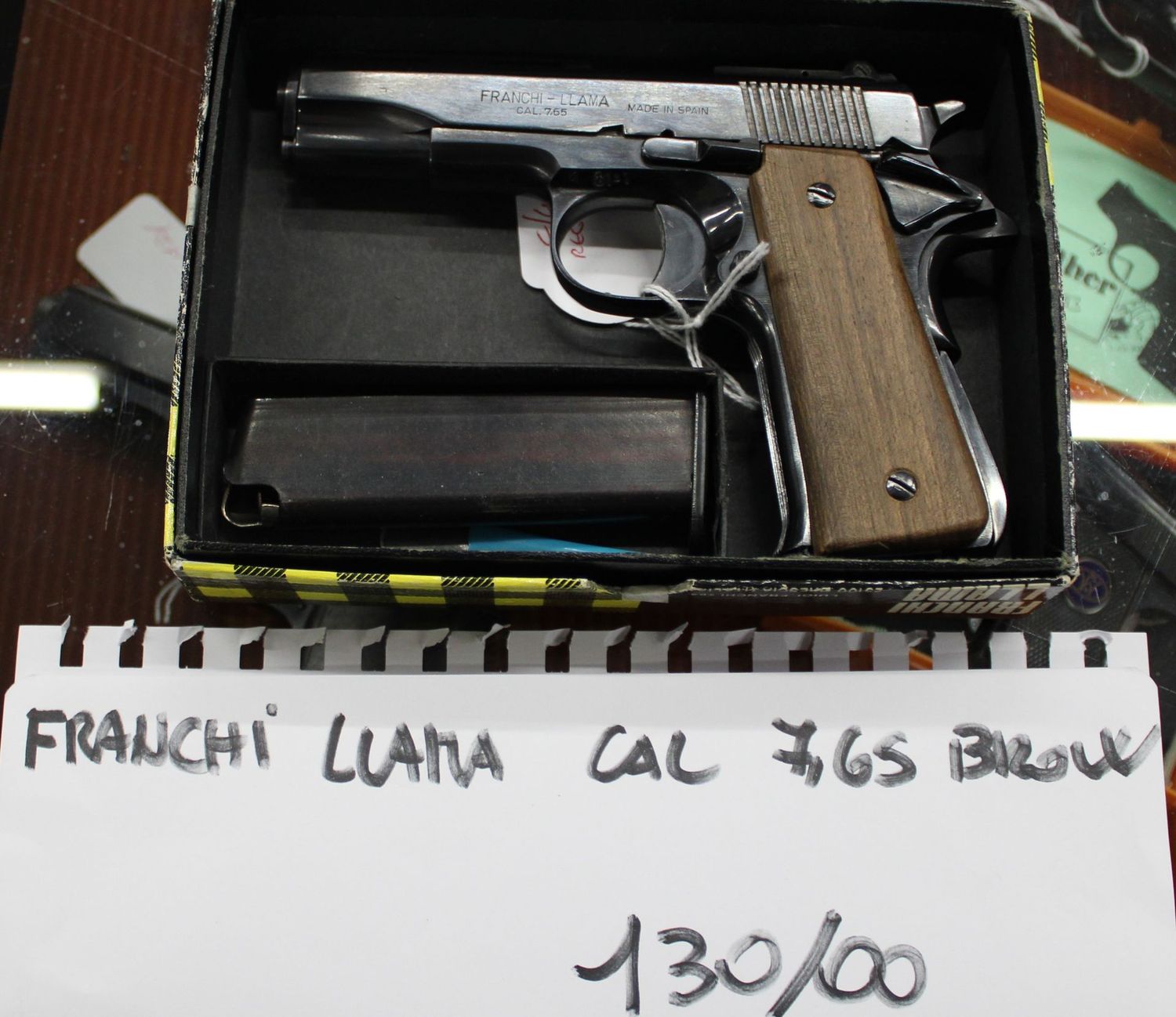 FRANCHI LLAMA CAL  7.65 BROW  a 130,00€