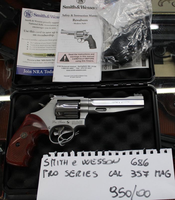 SMITH & WESSON CAL 357 MAG.  a 950,00€