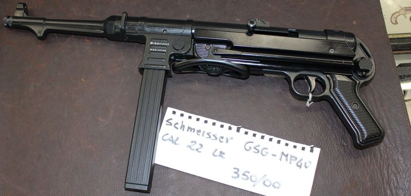 SCHMEISSER GSG MP40 CAL 22 LR a 350,00€