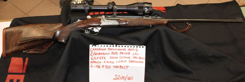 CARABINA BASCULANTE ZANARDINI M.A.P.I.Z.  a 2200,00€