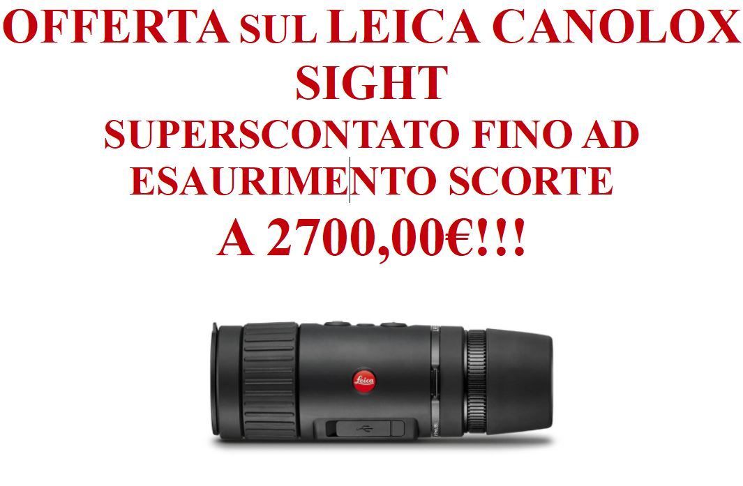 CANOLOX SIGHT SUPER OFFERTA