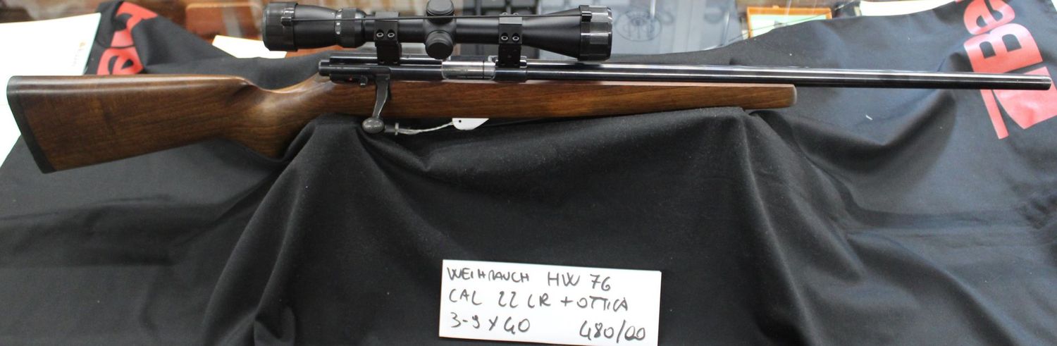WEIHRAUCH HW76 CAL. 22 L.T. a  480,00€